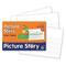 Pacon® Picture Story Chart Tablet, 24" x 16", 25 Sheets Per Chart, 3 Charts
